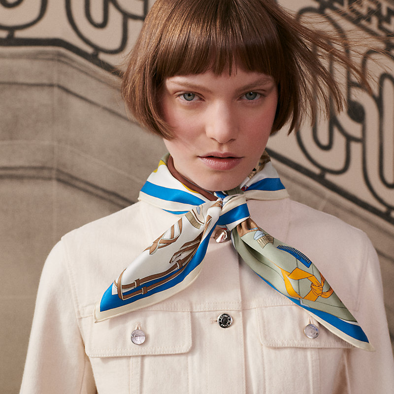 Pele-Mele Sellier scarf 70 | Hermès Belgium